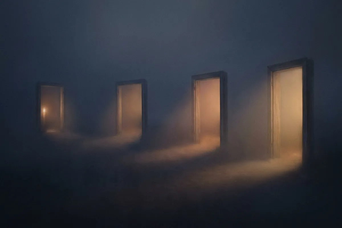 Four small doors