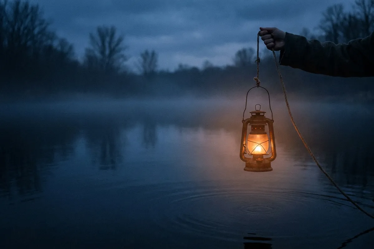 Lowering the lantern