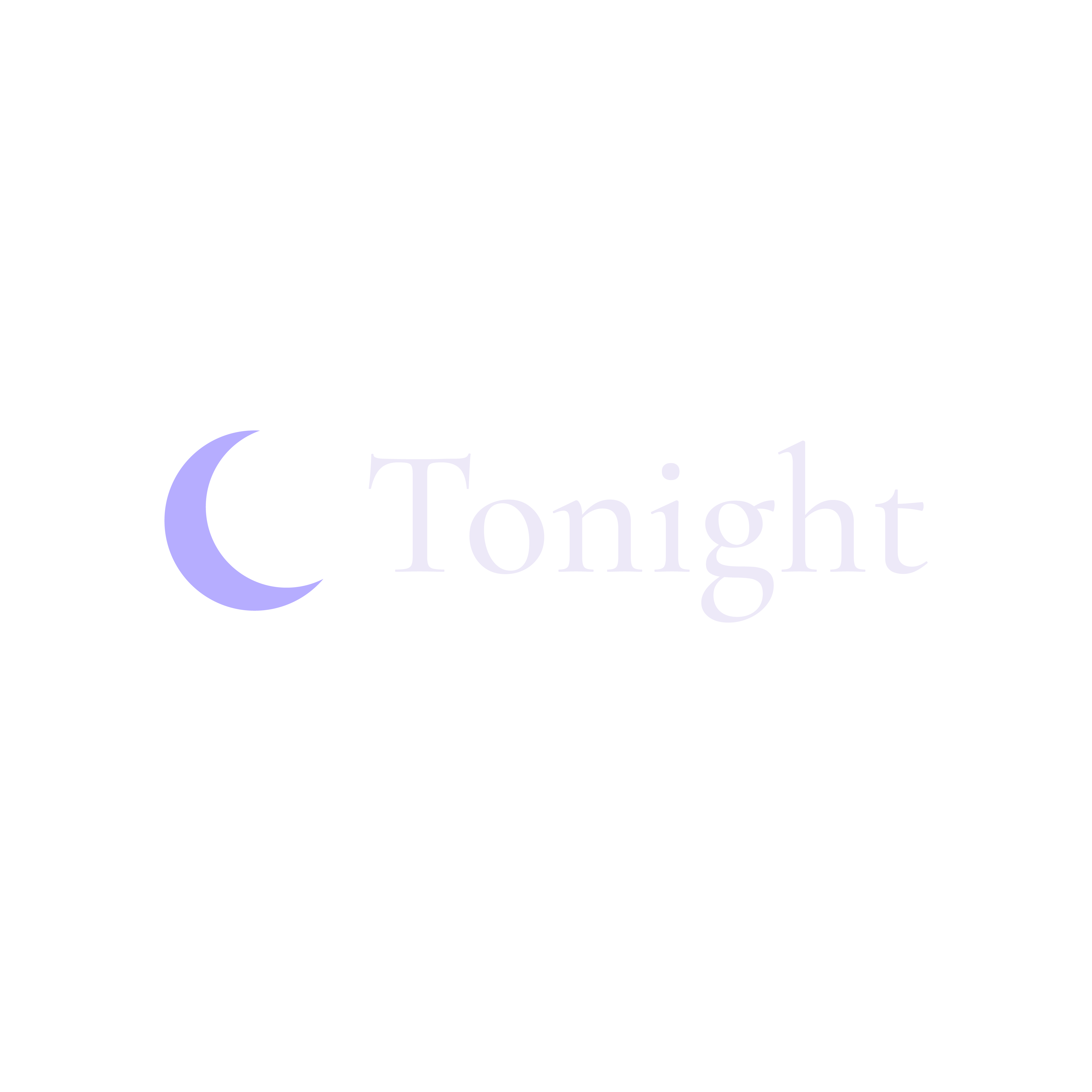 Tonight logo on dark